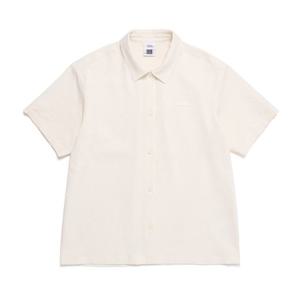 내셔널지오그래픽 N252WSH490 여성 시어서커 오버핏 커버업 셔츠 BIRCH