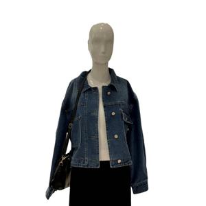 [숲]오버핏 크롭 데님 자켓 (SB3DJ80S)