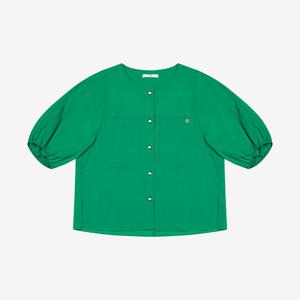 [씨]벌룬 아웃포켓 블라우스 - SKBAE2421