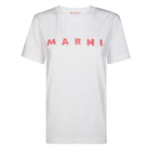 마르니 반팔 티셔츠 THJE0293P8USCX42 S1W01 BIANCO