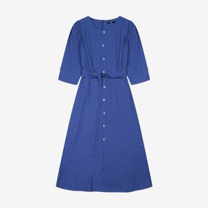 [씨]셔링 5부 스냅 원피스 - SKOAE2543