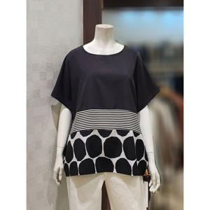 [벨라디터치][벨라디터치] V3F2BL38 루즈핏 폴리 블라우스 (P003