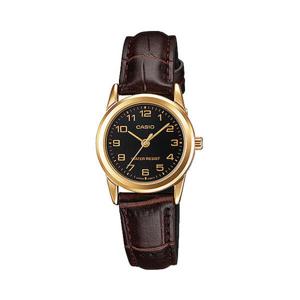 아트박스/카시오 카시오 여성 가죽 손목 시계 LTP-V001GL-1B