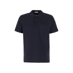 Valentino 버튼 디테일 반소매 폴로셔츠 4V3MH03C9WP 598 TP942891013