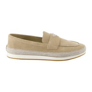 프라다 스웨이드 슬립온 로퍼 베이지 2DG134 054 F0F24