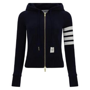 톰브라운 지퍼 스트라이프 후디 FJT001A00535