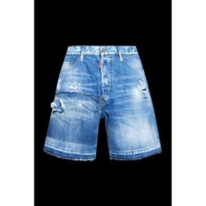 Dsquared2 디스트레스드 데님 박서 쇼츠 S74MU0919D30011 470 TP944612603