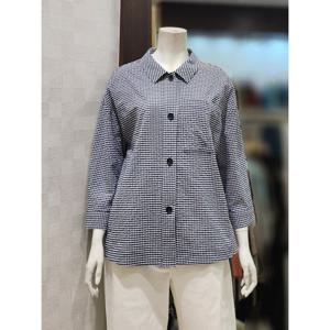 [벨라디터치][벨라디터치] V3F2BL32 체크 셔츠 블라우스 (P00365