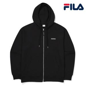 [휠라]휠라 유니 컴포트핏 후드집업 FS2FTF1131X BLK _ 후드티