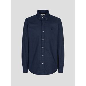 [빈폴멘] 변형 텍스처 데님라이크 셔츠  네이비 (BC4764O60R)