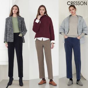 크레송 슬림 배기핏 코듀로이 팬츠 C243B403A (3컬러)
