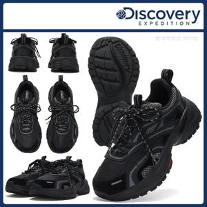 디스커버리 25년 신상 남성/여성/공용 볼트(블랙) 키높이 커플 운동화/아웃도어신발/자카드슈즈 DXMIA DXSH5225N(BKS)