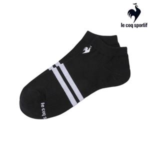 [르꼬끄] 남녀공용 베이직 앵클삭스 QQ323ASC71_BLK