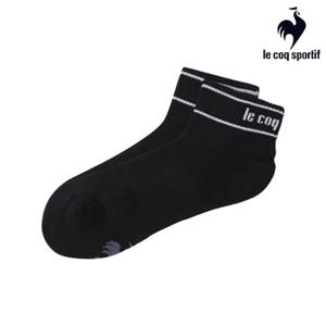 [르꼬끄] 남녀공용 쿠션 로우삭스 QQ323ASC75_BLK