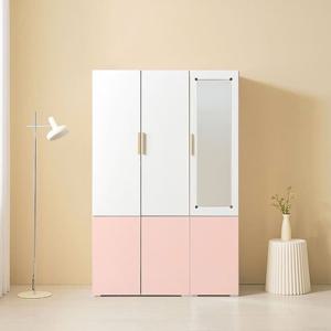 HZY539 4도어 이불장 2도어 거울반장 세트 1200