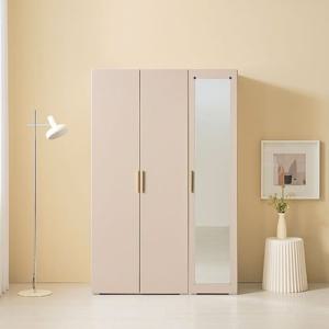 HZY533 수납 이불장 거울반장 옷봉형 세트 1200