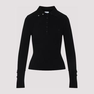 쿠레쥬 클래식 리브 롱 슬리브 폴로 탑 325MPO051FI0001 9999