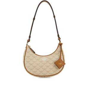 엠시엠 숄더백 MWHFSAC02 I9 SS24 OATMEAL