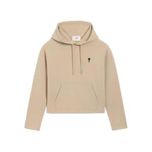 AMI Paris 아미 드 쾨흐 콘트라스트 코튼 후디 H25FSW767730