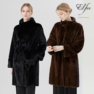 [엘페]스킨 온 스킨 밍크 휘메일 코트(K7W3EC24)