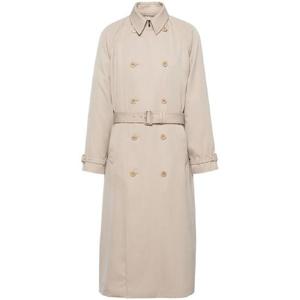 프라다 더블 브레스티드 울 트렌치코트 SGC473SOOO11A6