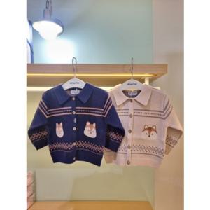 [압소바] (백일 돌선물) 허블 니트 가디건 2종택1 (A2543204)