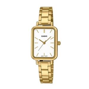 카시오 여성 메탈 손목 시계 LTP-V009G-7E