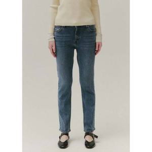 [플랙진][레이먼드 데님] 노티즈 스키니 데님팬츠 M32 미드 블루 (PJTF5HAM325)