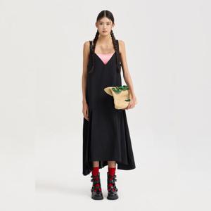 [럭키슈에뜨]사이드 플리츠 원피스 (LQDAW25100)