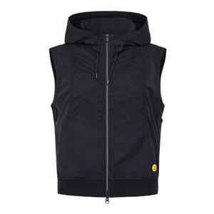 [파리게이츠] (521E3JV101)여성 백 메쉬 셔링 후드 베스트