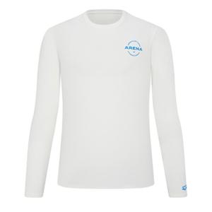 [아레나]남성 콜린 레저 래쉬가드 A4BM1PR05WHT 실내 비치수영복