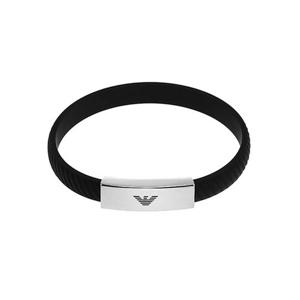 엠포리오아르마니 EGS2996040 레더 스트랩 남성 팔찌