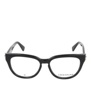 롱샴 블랙 렉탱귤러 풀 림 안경테 LO2732 001