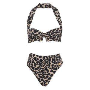 발망 레오파드 프린트 비키니 세트 BKBBT2350