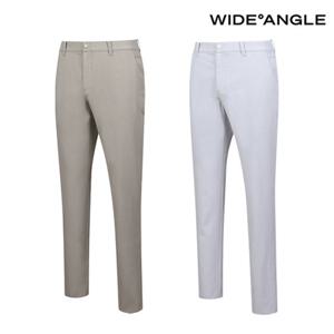 [와이드앵글] WMU24311 TO 투톤 조직 슬림핏 팬츠