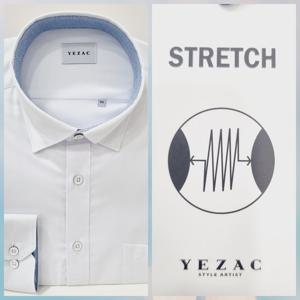 [예작]일반핏/스트레치/배색/스냅 YJESBR103-1 WH_US