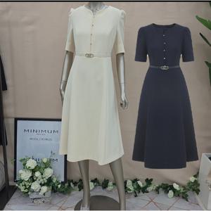 [미니멈]MD V넥 베이직 원피스 MD MMZBGWO4950_CJ