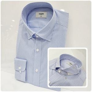 [레노마셔츠]일반핏/긴소매/카라-스냅버튼/활동성 편한 스판/정