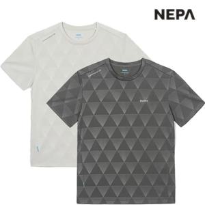 [네파] 공용 포레스타 피크에이 엠보패턴 반팔 티셔츠 7KE5324
