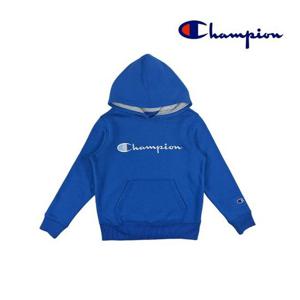 [챔피온키즈]Champion 로고 후드 티셔츠(8867CB_BL)