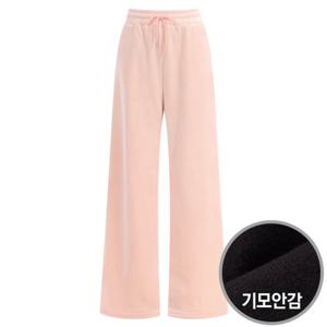 [샵앤]골지 이지웨어 기모 와이드 밴딩 스트랩 여성 트레이닝 팬