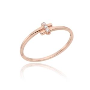 [로이드] 크로스 링 포인트 반지 LRT22034T