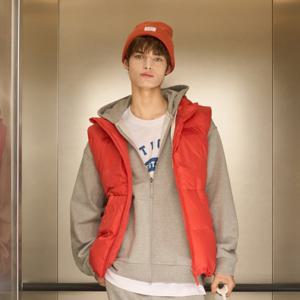 내셔널지오그래픽N253UFT901 라르가 헤비웨이트 후드 집업 M/GREY