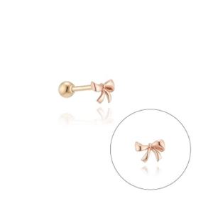 [로이드] 볼륨 미니 리본 14K 피어싱 LPFP3005G