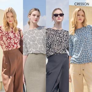 크레송 25SS 클레오라 티블라우스 C252B001A (4컬러)