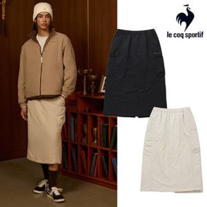 [르꼬끄] 여성 패딩 미디 스커트 QQ422LSKO1