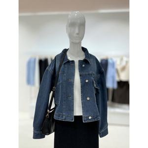 [숲]오버핏 크롭 데님 자켓 SB3DJ80Z