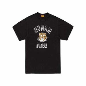 휴먼메이드 그래픽 반팔 티셔츠 블랙 HM30TE019