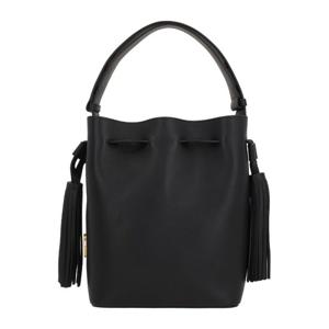 발렌티노 스무스 블랙 가죽 버킷 백 7W2B0R99 HHL0NO