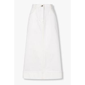 [톰보이]화이트 데님 롱 스커트(9105362143)